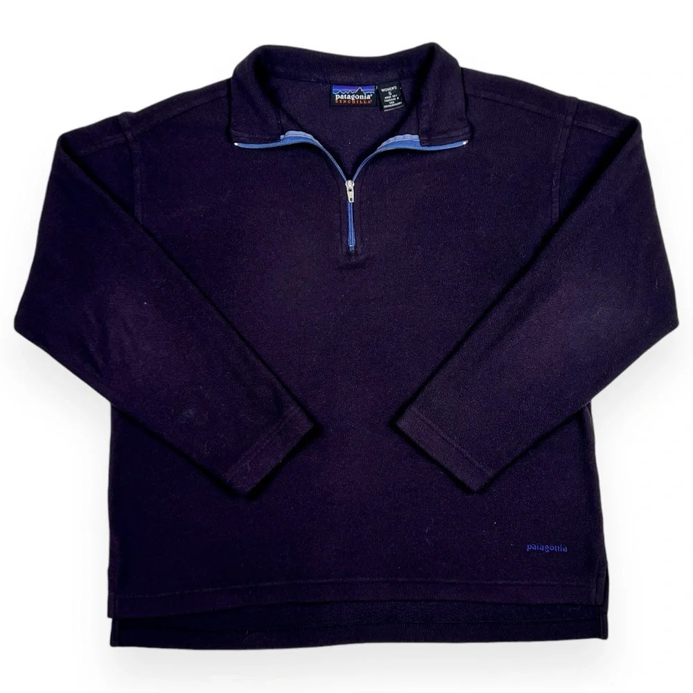 Vintage Patagonia Synchilia Quarter Zip Pullover
